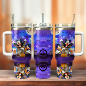 Enchanting Halloween Mug with Iconic Characters - Perfect for Festive Sips!