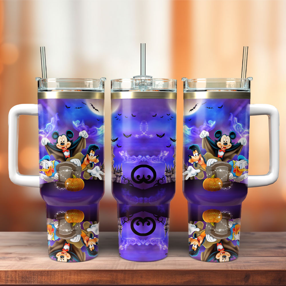 Enchanting Halloween Mug with Iconic Characters - Perfect for Festive Sips!