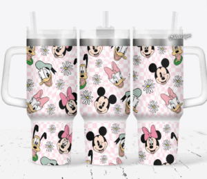 Cute Cartoon Character Tumbler with Straw - Perfect Gift for Kids & Fans