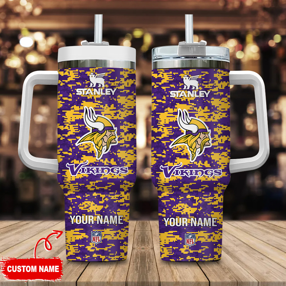 Customizable NFL Team Tumbler with Handle - Perfect Gift for Fans