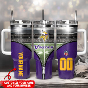 Customizable NFL Team Travel Mug – Add Your Name & Number