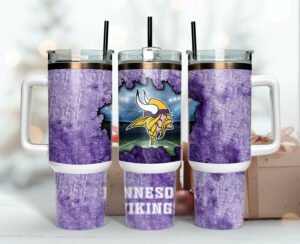 Minnesota Vikings Insulated Travel Mug - Show Your Team Pride On the Go