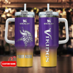 Customizable Viking-Themed Tumbler with Handle - Personalized Gift