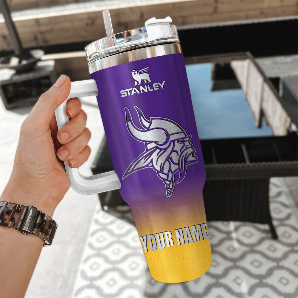 Customizable Viking-Themed Tumbler with Handle - Personalized Gift - Image 3