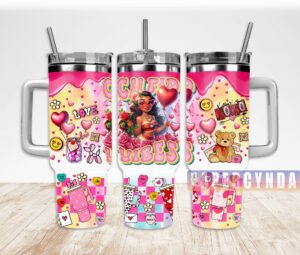 Colorful Cupid Vibes Tumbler - Perfect for Valentine's Love & Romance