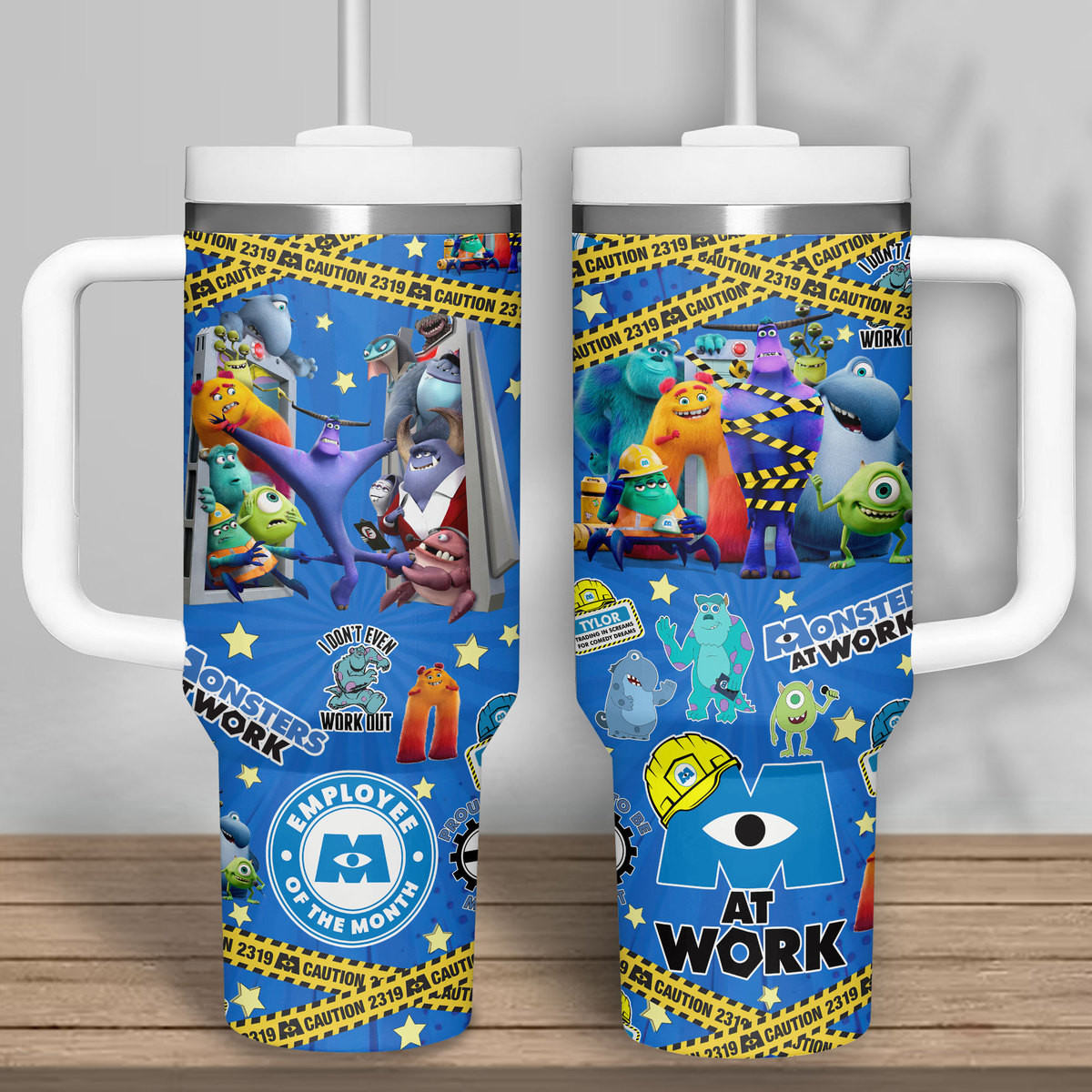 Monsters at Work Insulated Travel Mug - Keep Drinks Hot or Cold in Style - Image 4