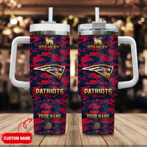 Customizable NFL Team Tumbler with Handle - Show Your Team Spirit!