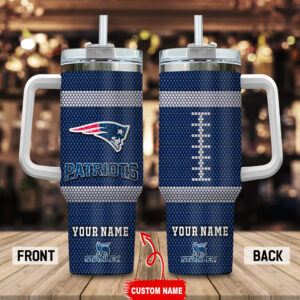 Customizable Football Tumbler with Handle - Show Your Team Spirit!