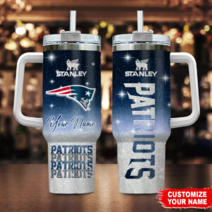 Customizable Stanley Patriots Tumbler with Handle - Personalize Your Own!