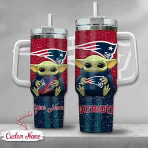 Personalized Baby Alien Patriots Tumbler - Custom Name Gift