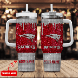 Custom Glitter Tumbler with Handle - Personalized Sparkle Drinkware