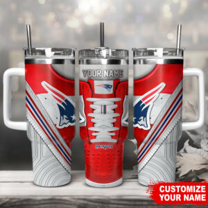 Customizable Football Fan Tumbler Mug - Personalize Your Name & Show Team Spirit