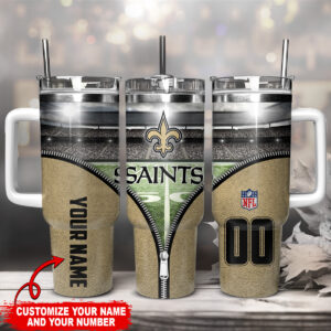 Personalized NFL Tumbler - Custom Name & Number Sports Fan Gift