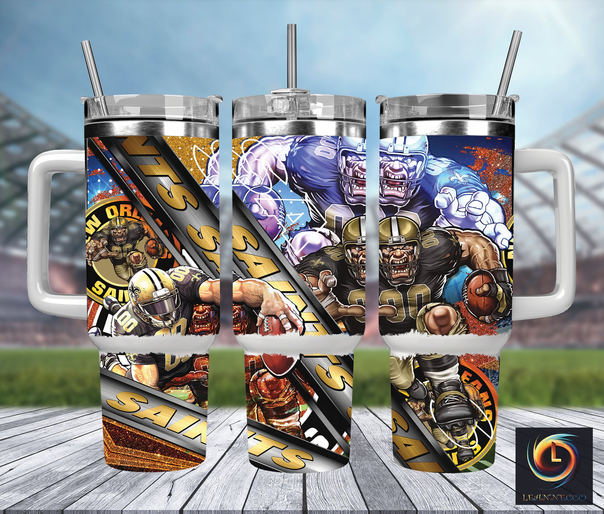 Ultimate Football Fan Stainless Steel Tumbler - Double-Walled Insulated Mug