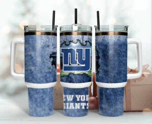 New York Giants Insulated Tumbler with Handle - Perfect Gift for Fans