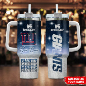 Customizable Stanley Giants Tumbler with Handle - Personalized Name Mug