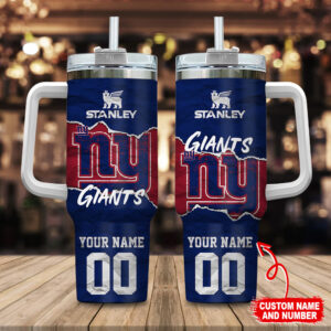 Custom NY Giants Tumbler - Personalize Your Game Day Drinkware