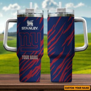 Custom Name NY Team Tumbler - Personalized Insulated Mug for Sports Fans