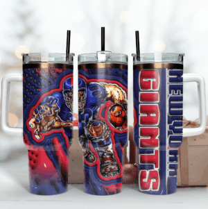 NY Giants Fan Tumbler - Ultimate Football Gift for Enthusiasts