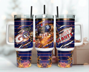 Ultimate Football Fan Tumbler with Handle - Stay Hydrated in Style