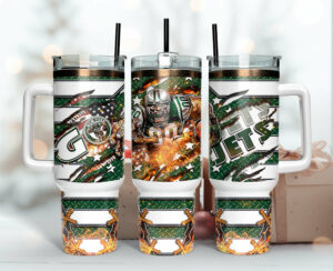 NFL Team Spirit Tumbler with Handle - Durable, Insulated & Stylish Gift