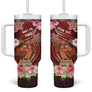 New Zealand Father‚Äôs Day Custom Stanley Quencher 40oz Stainless Steel Tumbler With Handle - Threewoofs