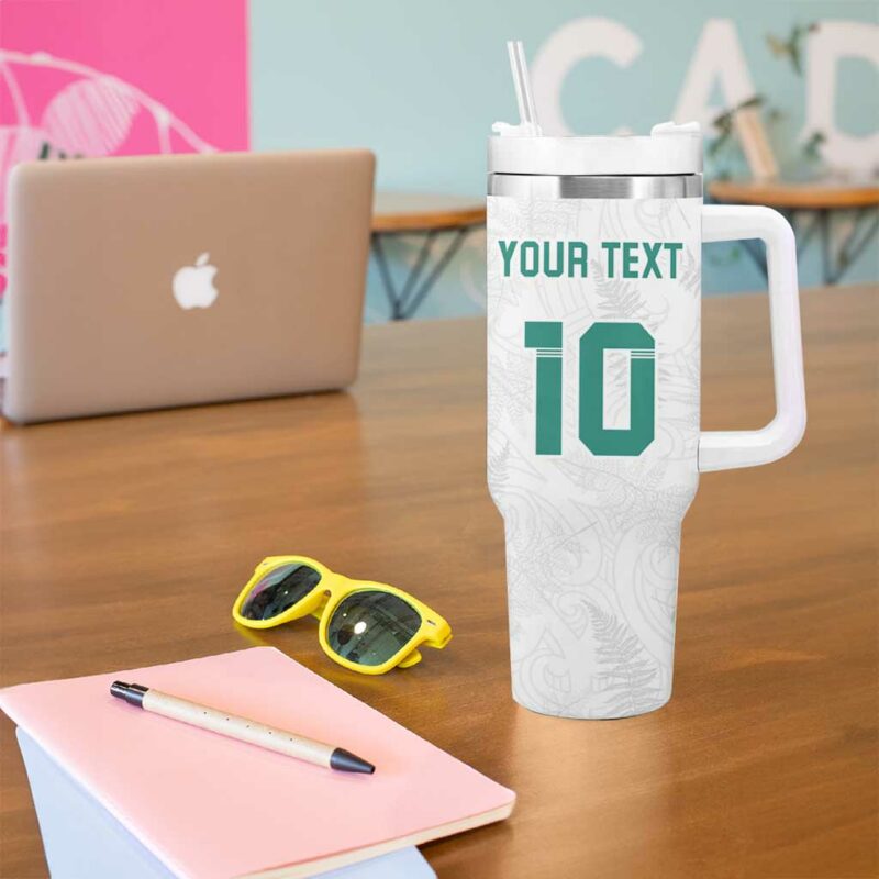New Zealand Football Custom Stanley Quencher 40oz Stainless Steel Tumbler With Handle - Threewoofs - Image 5