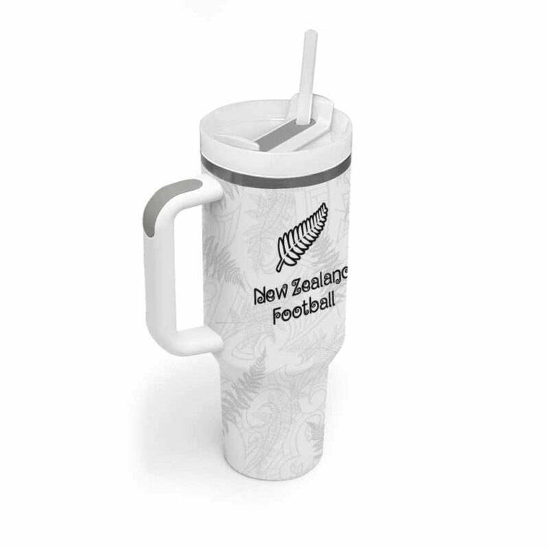 New Zealand Football Custom Stanley Quencher 40oz Stainless Steel Tumbler With Handle - Threewoofs - Image 2
