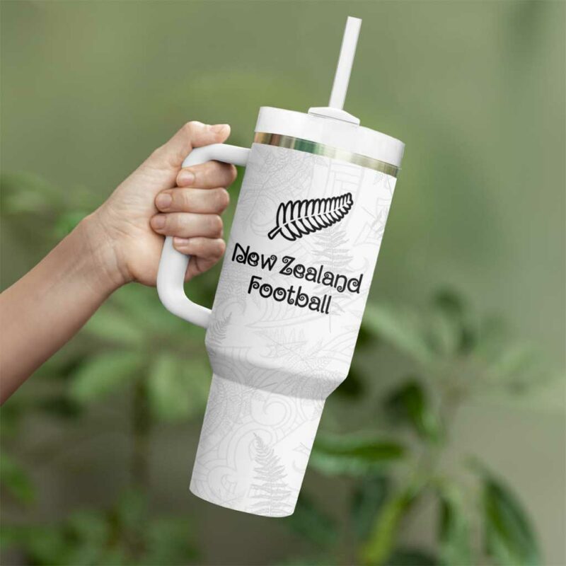 New Zealand Football Custom Stanley Quencher 40oz Stainless Steel Tumbler With Handle - Threewoofs - Image 3