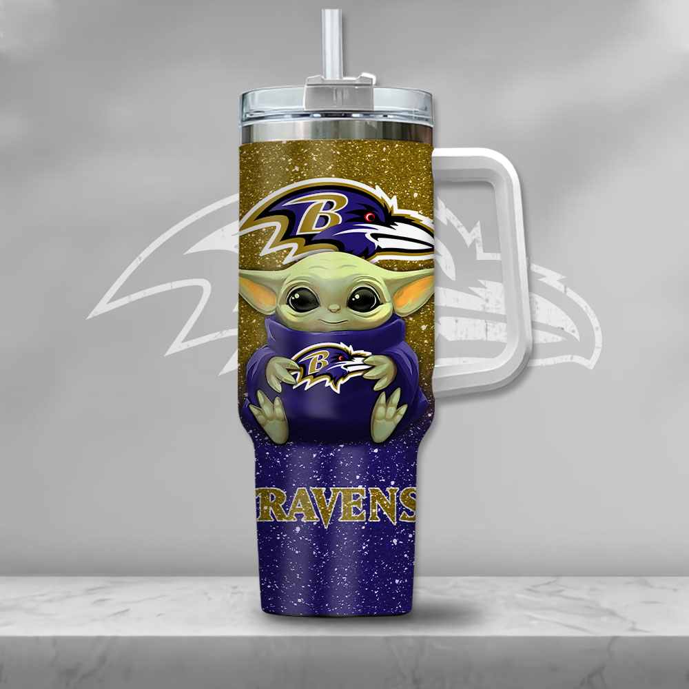 Customizable Baby Alien Football Tumbler - Perfect Gift for Fans - Image 2