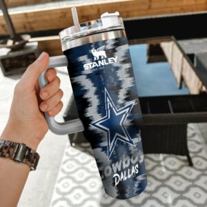 Dallas Cowboys Stanley Tumbler - Insulated Travel Mug with Handle