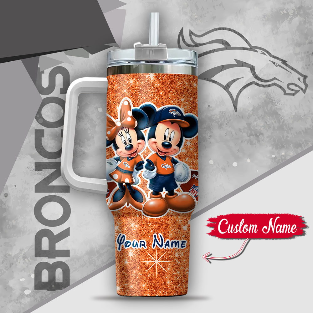 Customizable Mickey & Minnie Tumbler with Handle - Perfect Gift for Fans - Image 3