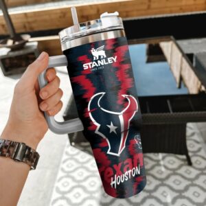 Stanley Houston Texans Insulated Tumbler with Handle - 40oz Travel Mug