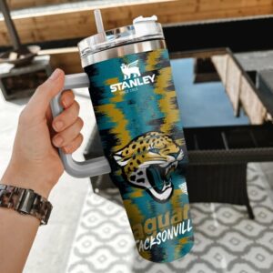 Stanley Tumbler with Jacksonville Jaguars Design - Ultimate Fan's Travel Mug