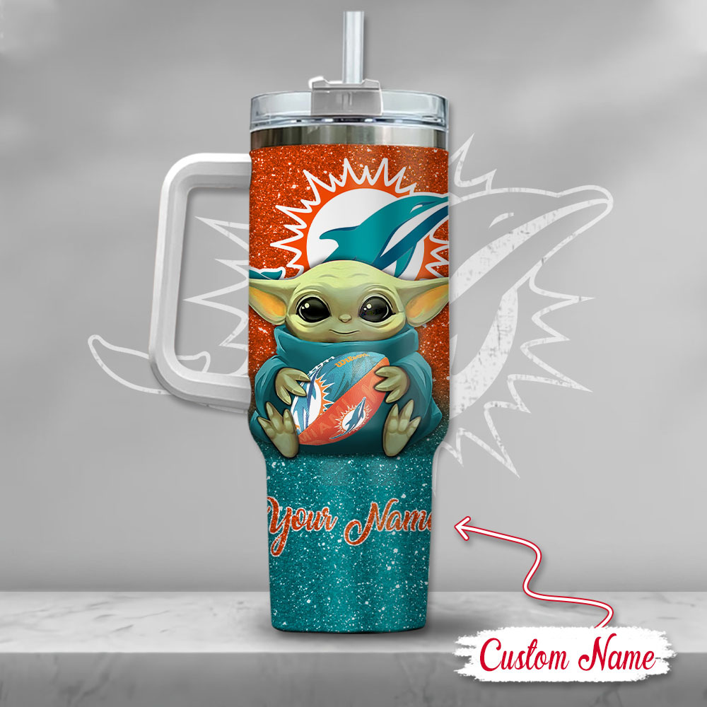 Custom Baby Alien Football Tumbler with Straw - Perfect Gift for Fans - Image 3