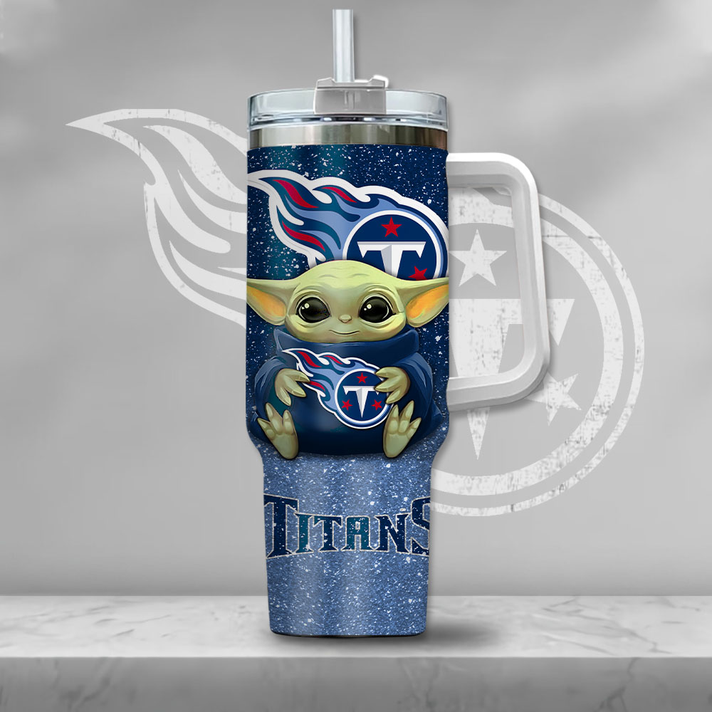 Custom Name Baby Alien Football Fan Tumbler - Personalized Gift - Image 2