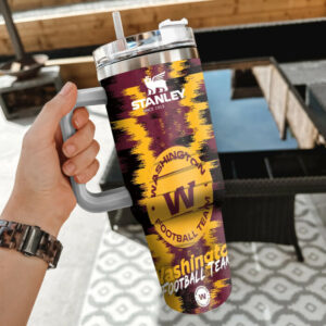 Washington Football Team Insulated Tumbler with Handle - Stay Hydrated in Style
