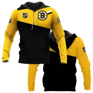NHL Boston Bruins Exclusive All Over Prints HONHL041124WJ02BBHD - Hoodie