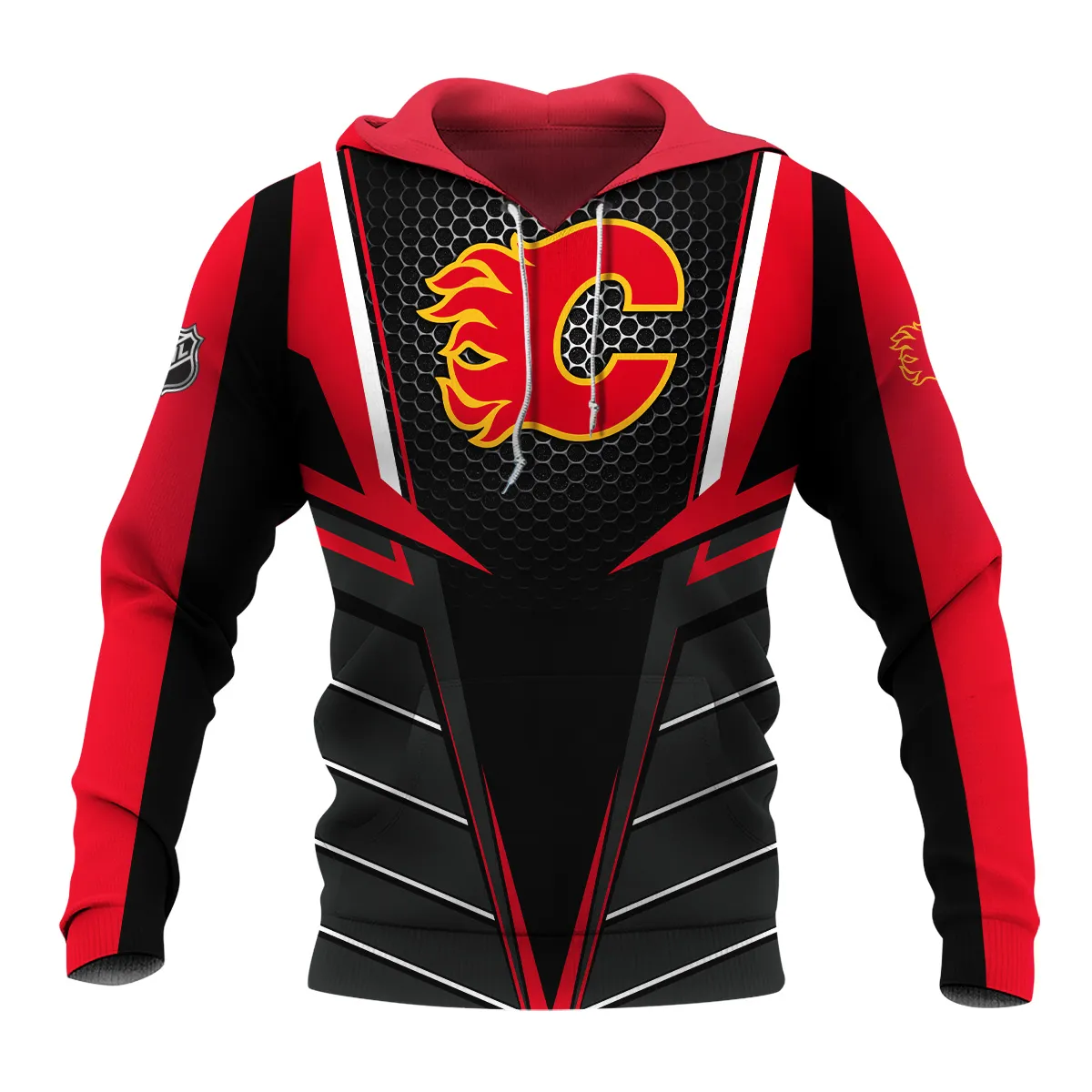 NHL Calgary Flames Exclusive All Over Prints HONHL041124A01CFHD - Hoodie - Image 2