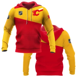 NHL Calgary Flames Exclusive All Over Prints HONHL041124WJ02CFHD - Hoodie