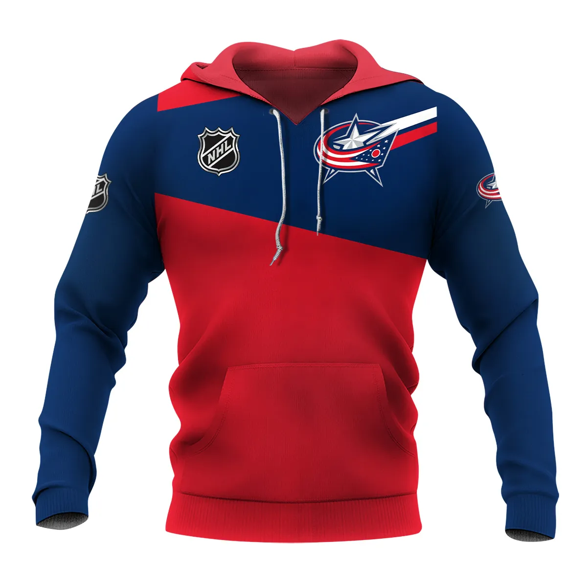 NHL Columbus Blue Jackets Exclusive All Over Prints HONHL041124WJ02CBJHD - Hoodie - Image 2