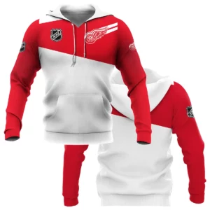 NHL Detroit Red Wings Exclusive All Over Prints HONHL041124WJ02DRWHD - Hoodie