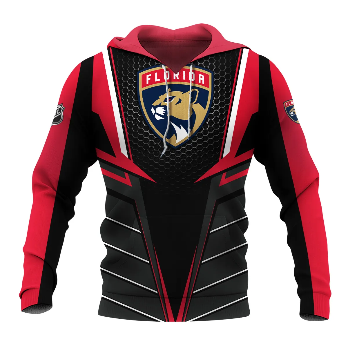 NHL Florida Panthers Exclusive All Over Prints HONHL041124A01FPHD - Hoodie - Image 2