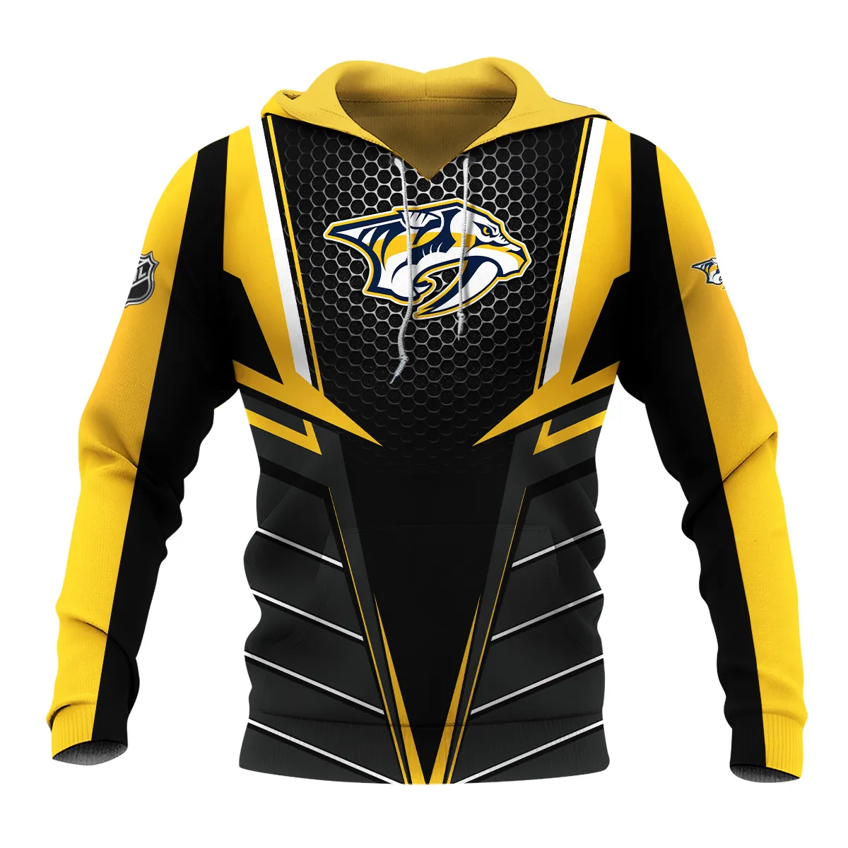 NHL Nashville Predators Exclusive All Over Prints HONHL041124A01NPHD - Hoodie - Image 2