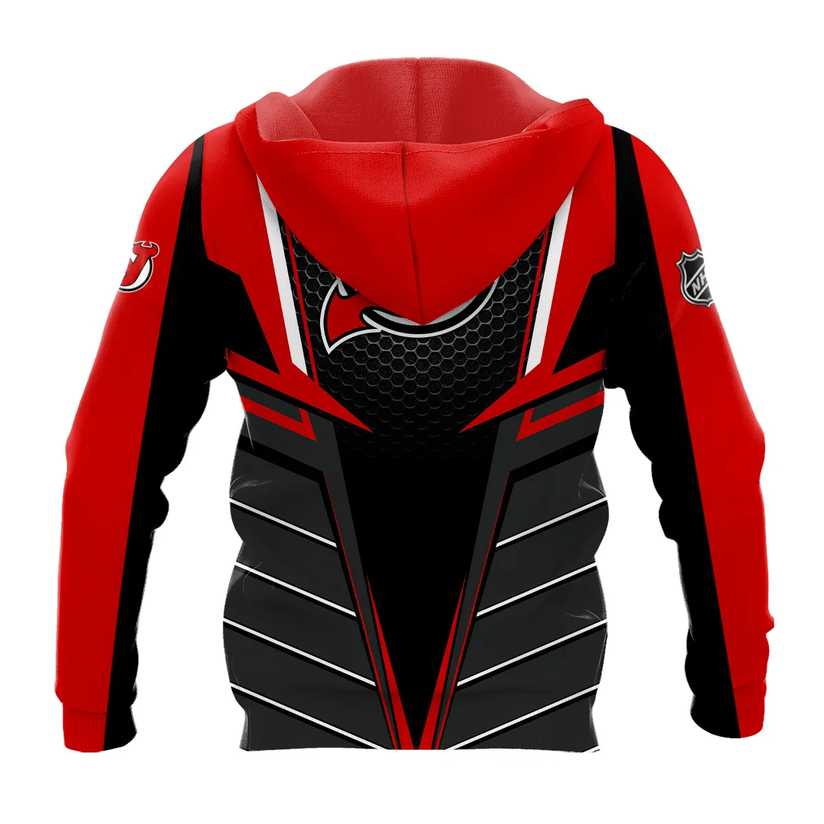 NHL New Jersey Devils Exclusive All Over Prints HONHL041124A01NJDHD - Hoodie - Image 3