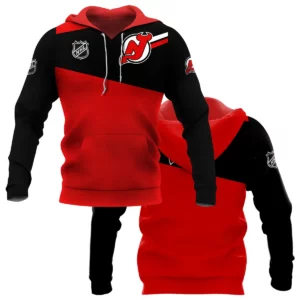 NHL New Jersey Devils Exclusive All Over Prints HONHL041124WJ02NJDHD - Hoodie