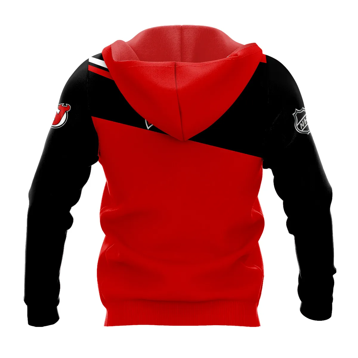 NHL New Jersey Devils Exclusive All Over Prints HONHL041124WJ02NJDHD - Hoodie - Image 3