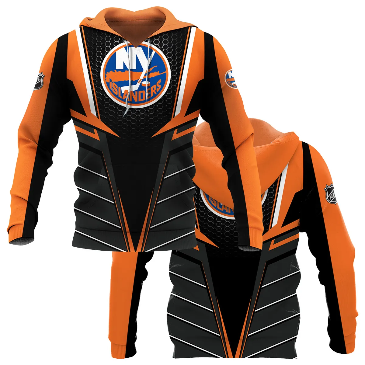 NHL New York Islanders Exclusive All Over Prints HONHL041124A01NYIHD - Hoodie