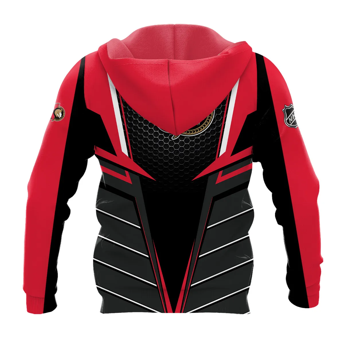 NHL Ottawa Senators Exclusive All Over Prints HONHL041124A01OSHD - Hoodie - Image 3