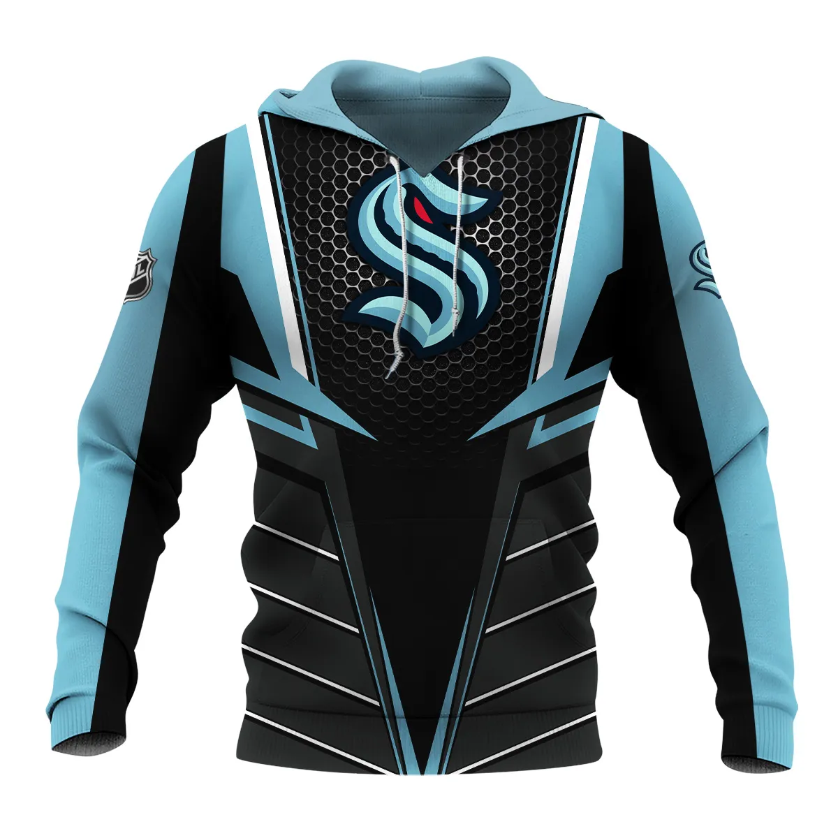 NHL Seattle Kraken Exclusive All Over Prints HONHL041124A01SKHD - Hoodie - Image 2